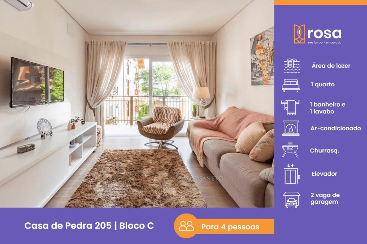 그라마도 Rosa Edificio Casa De Pedra 아파트 외부 사진